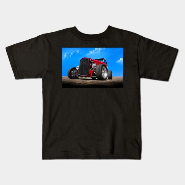 HotRod - 800 PS - 02 Kids T-Shirt by hottehue